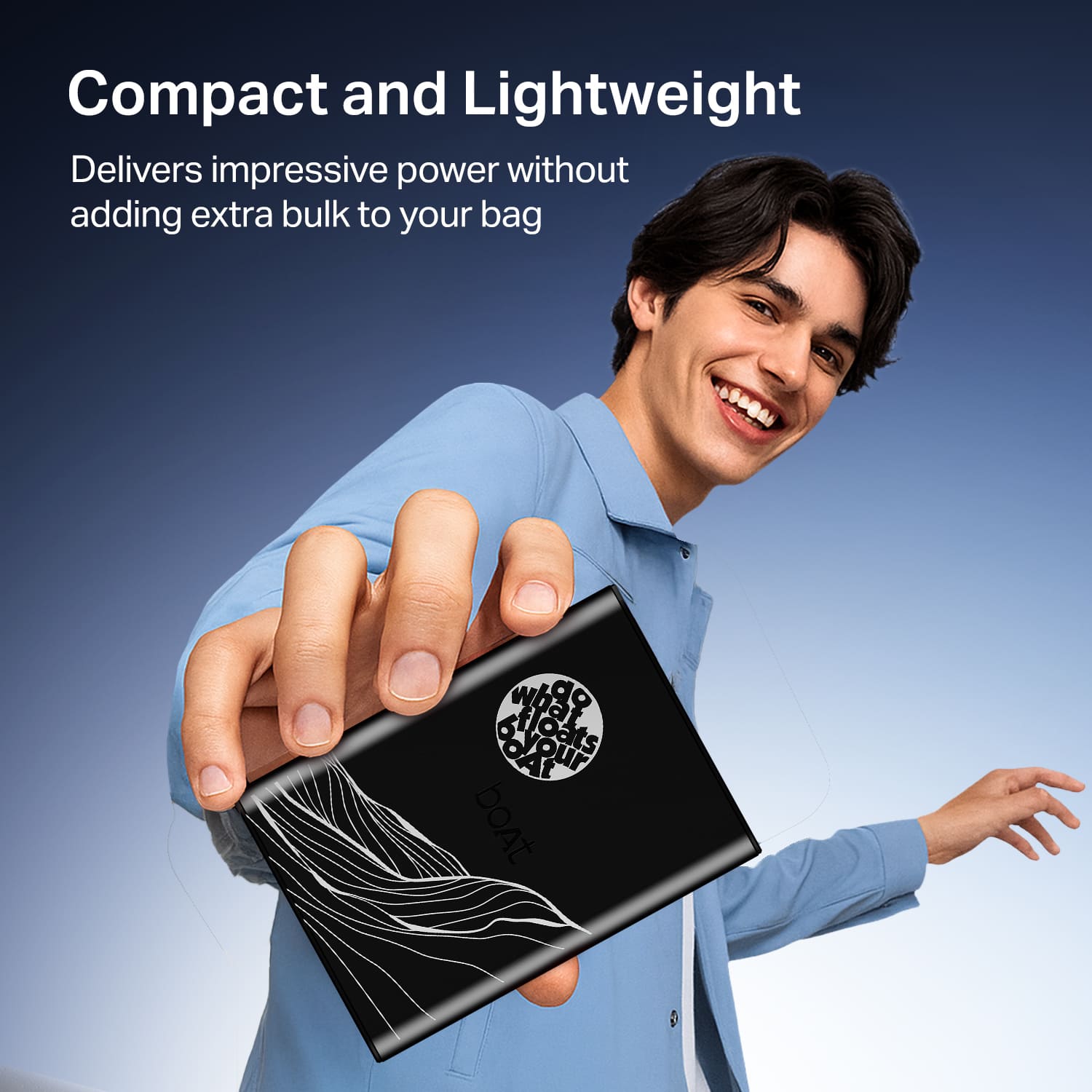 boAt Energyshroom PB400 Pro SPL | 20000 mAh Powerbank with 2-way 22.5W fast charging, Pass-Through Charging, 12-Layer Smart IC Protection, Aluminium Casing & Compact