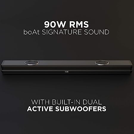 boAt Aavante Bar 1190 | 90W Sound Bar, boAt Signature Sound with 2.2 Channel Surround Sound with in-built Subwoofer, EQ Modes, BT, Aux - boAt Lifestyle