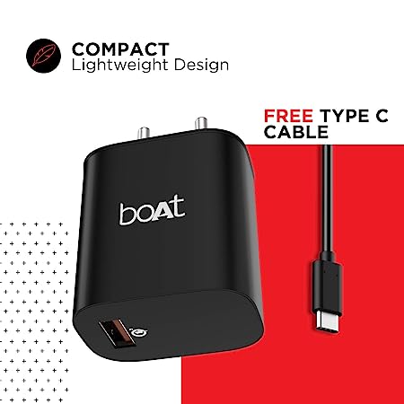 boAt WCD QC3A with Micro USB Cable - Made In India - boAt Lifestyle