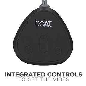 boAt Stone 170 | Portable Bluetooth Speaker with 5W Immersive HD Sound, IPX 6 Water Resistant, 6 Hours of Playtime