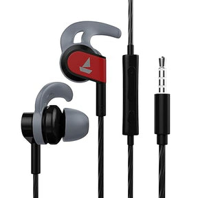 boAt Bassheads 242 | Wired Earphone with Durable Coated Cable, 10mm Dynamic Driver, IPX4 Water Resistant