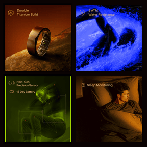 boAt Valour Ring 1 | Titanium Ring with Advanced Health Tracking & 15-Day Battery