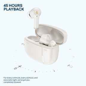 boAt Airdopes Prime 800D | Dolby Audio, 45 Hours Playback & Quad Mics for Crystal Clear Calls