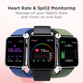 boAt Wave Call | Bluetooth Calling Smartwatch with 1.69" (4.29 cm) HD Curved Display, 150+ Watch Faces, Heart Rate & SPO2 Monitoring