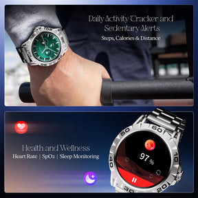 boAt Enigma Orion | Smartwatch with 1.39" HD Display, AI Voice Assistant, HR, SpO2 & Stress Monitoring, Sleep Monitor