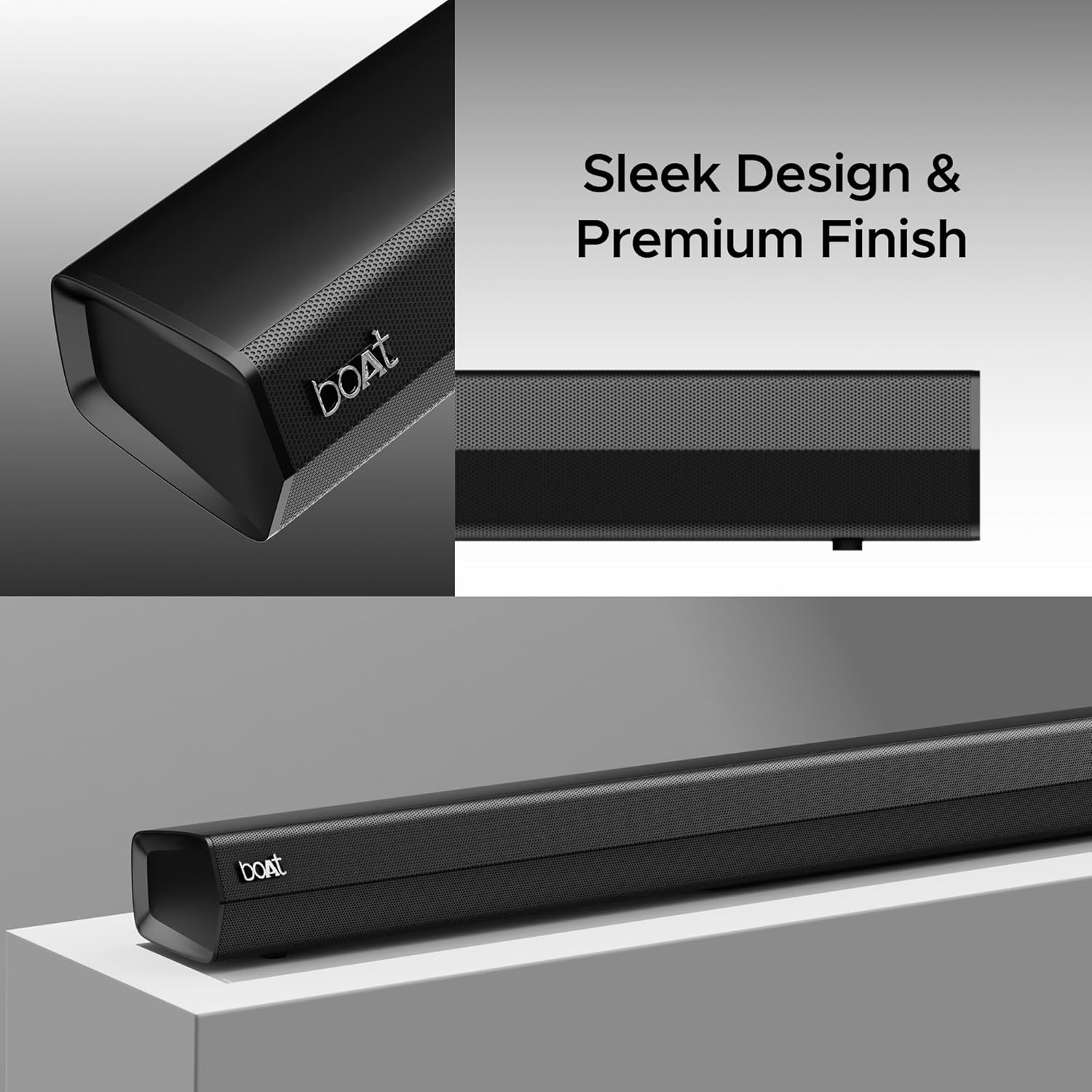 boAt Aavante Bar Azure Pro | Soundbar with 500W RMS boAt Signature Sound, 5.1 Channel Sound, Bluetooth v5.3, EQ modes