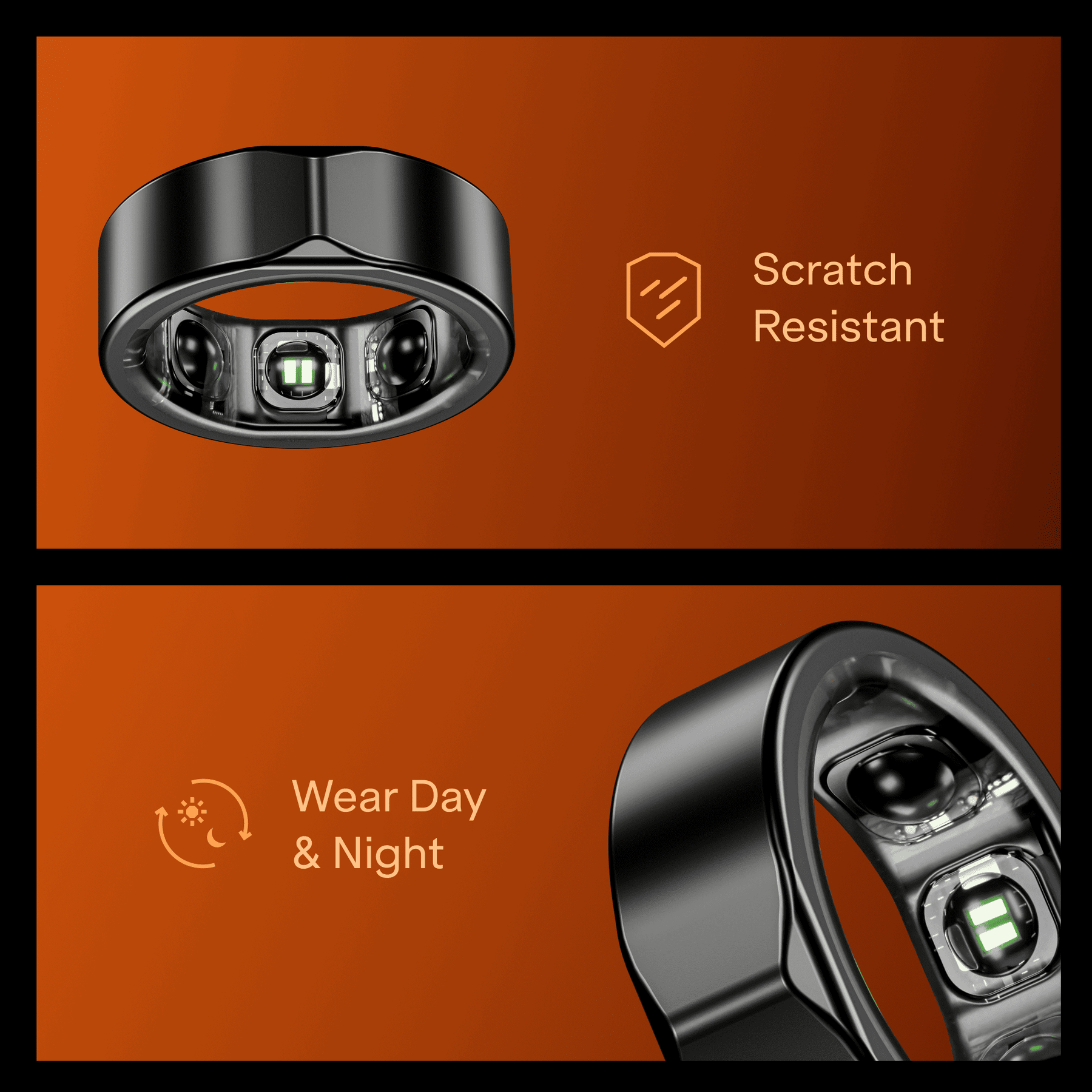 boAt Valour Ring 1 | Titanium Ring with Advanced Health Tracking & 15-Day Battery