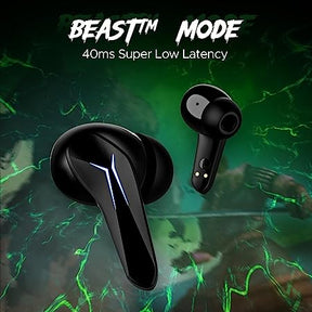 boAt Immortal 141 | Bluetooth Gaming Wireless Earbuds with BEAST™️Mode, ASAP™️ Charge, Bluetooth v5.3