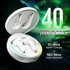 boAt Immortal 141 | Bluetooth Gaming Wireless Earbuds with BEAST™️Mode, ASAP™️ Charge, Bluetooth v5.3