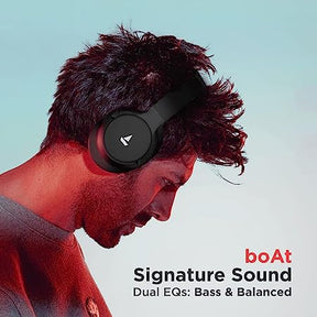 boAt Rockerz 660 | Wireless Headphone with 60H Playback, DUAL EQ Modes, Bluetooth v5.0, Type C Charging