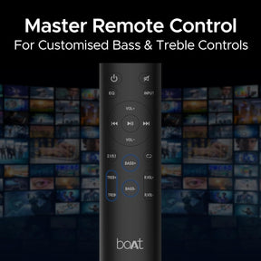 boAt Aavante Bar Azure Pro | Soundbar with 500W RMS boAt Signature Sound, 5.1 Channel Sound, Bluetooth v5.3, EQ modes