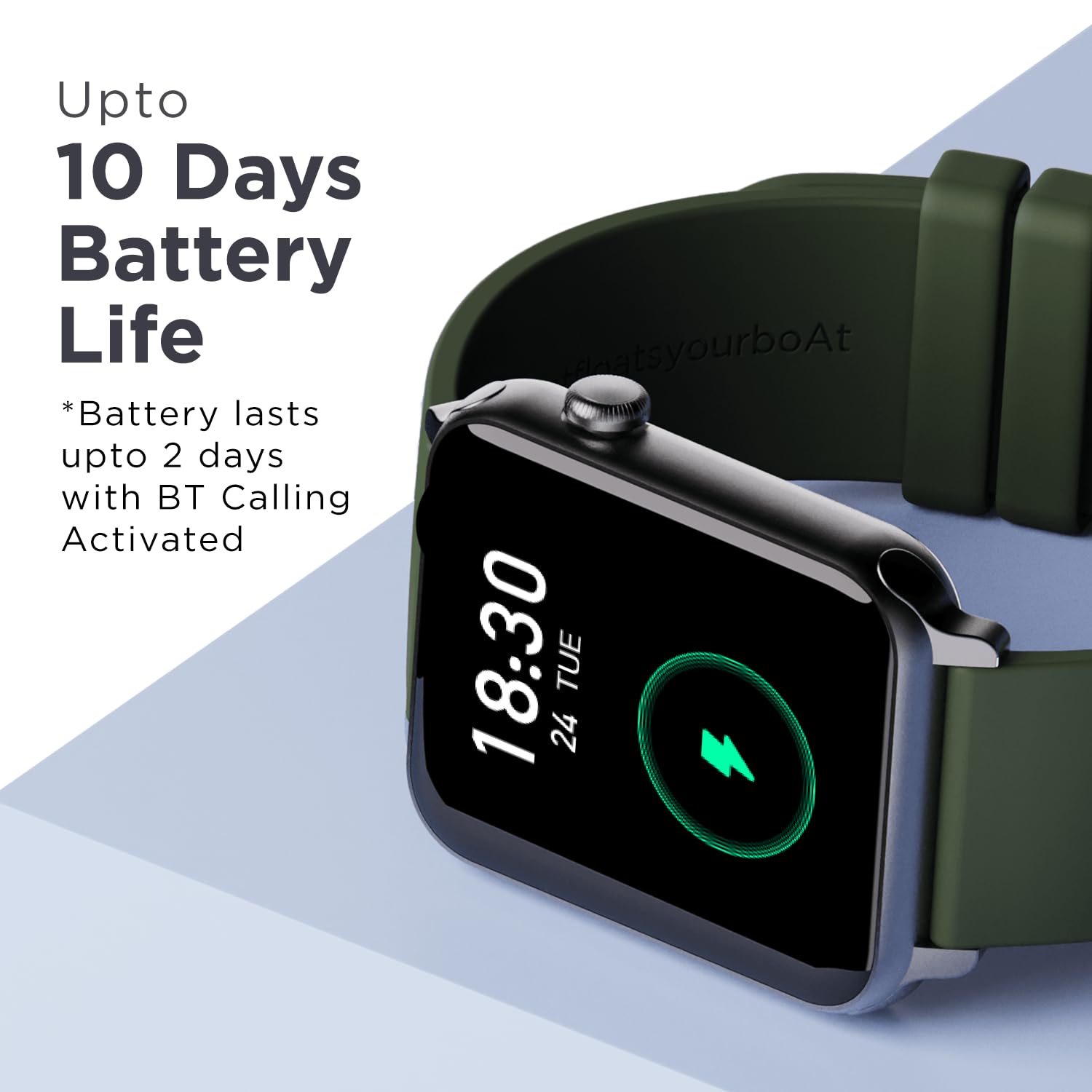 boAt Wave Call | Bluetooth Calling Smartwatch with 1.69" (4.29 cm) HD Curved Display, 150+ Watch Faces, Heart Rate & SPO2 Monitoring