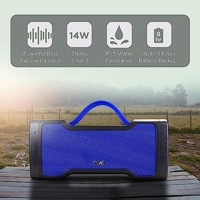 Stone 1000 | Bluetooth Speaker with 14W speaker Output, Up to 10 Hours of Playtime, IPX5 Water Resistant