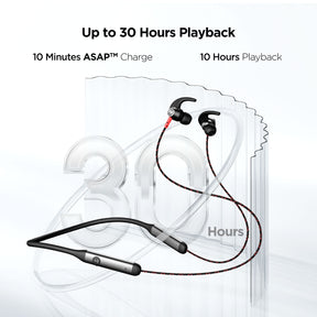 boAt Rockerz 333 | Bluetooth Earphone with Upto 30 Hours Uninterrupted Music, ASAP™ Charging with Dual Pairing