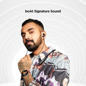 boAt Rockerz 333 | Bluetooth Earphone with Upto 30 Hours Uninterrupted Music, ASAP™ Charging with Dual Pairing