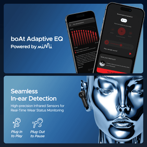 boAt Nirvana Ion ANC | Wireless Earbuds with Active Noise Cancellation, ENx™ Technology, 120 Hours Playback and 100K Crest AI Units