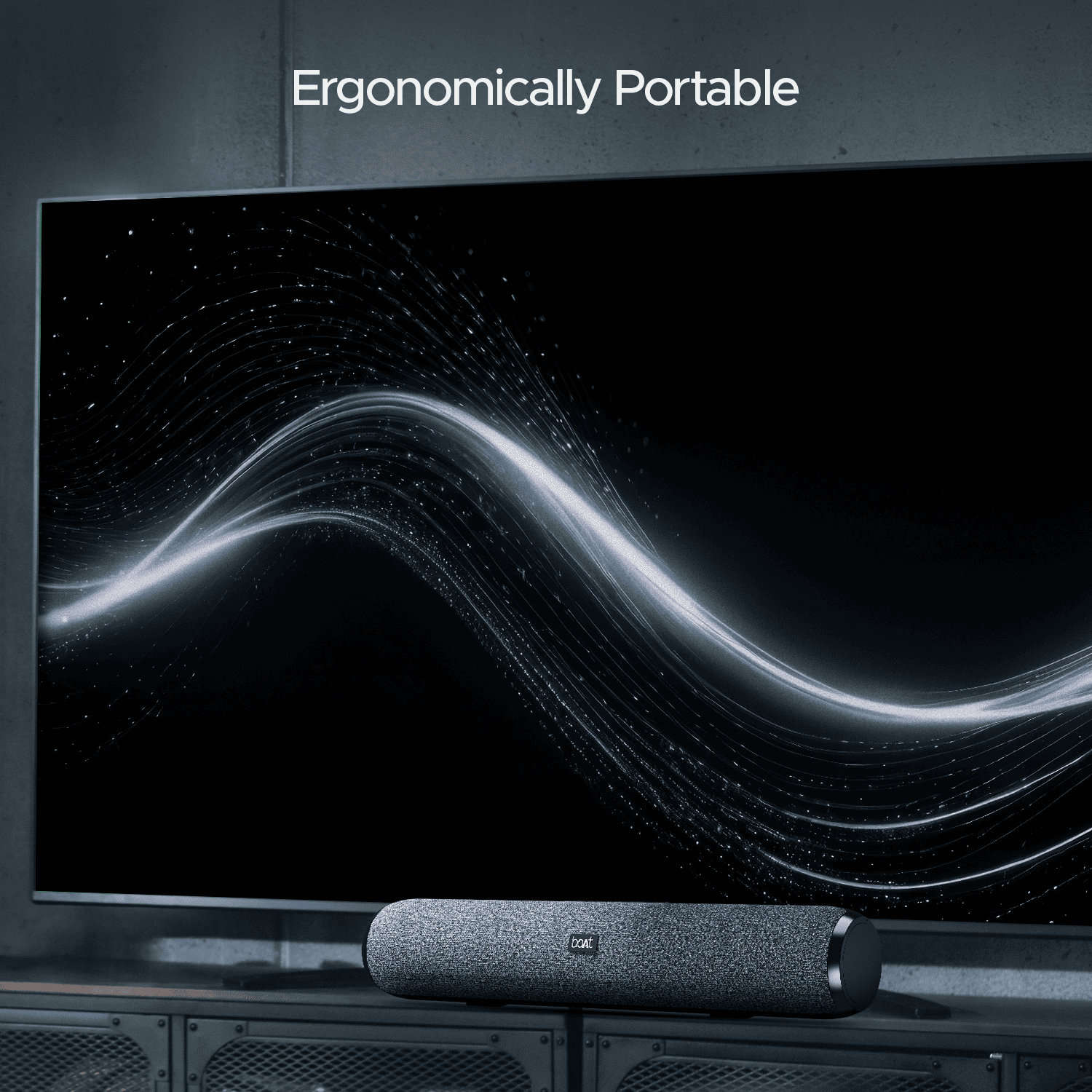 boAt Aavante Bar 590 | 25W RMS Stereo Sound Bluetooth Soundbar, Up to 6 HRS Long Playback, 2.0 Channel, Dual Passive Radiators, BT, AUX, and TF Card