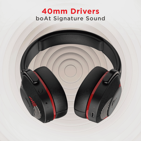 boAt Rockerz 425 | Wireless Bluetooth Headphone with 25 Hours Playback, ASAP Charge, 40mm Drivers