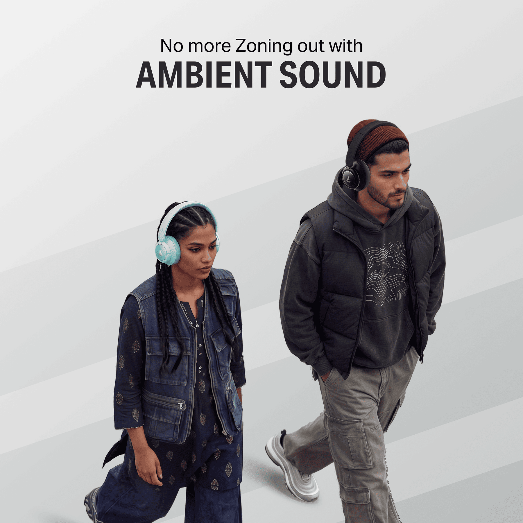 boAt Rockerz Plus 450 ANC | Wireless Headphones with 40dB ANC, 80H Playback & Spatial Audio