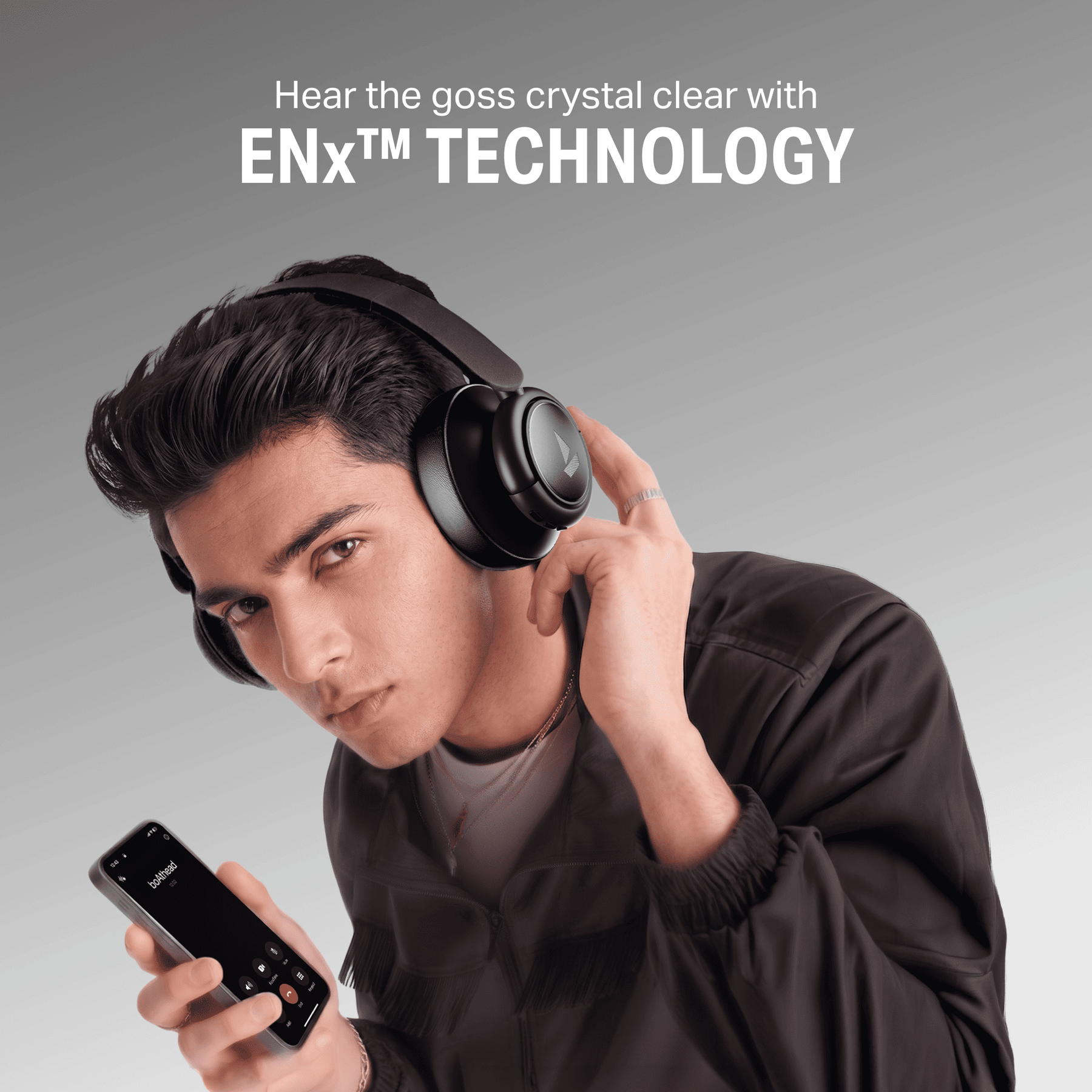 boAt Rockerz Plus 450 ANC | Wireless Headphones with 40dB ANC, 80H Playback & Spatial Audio