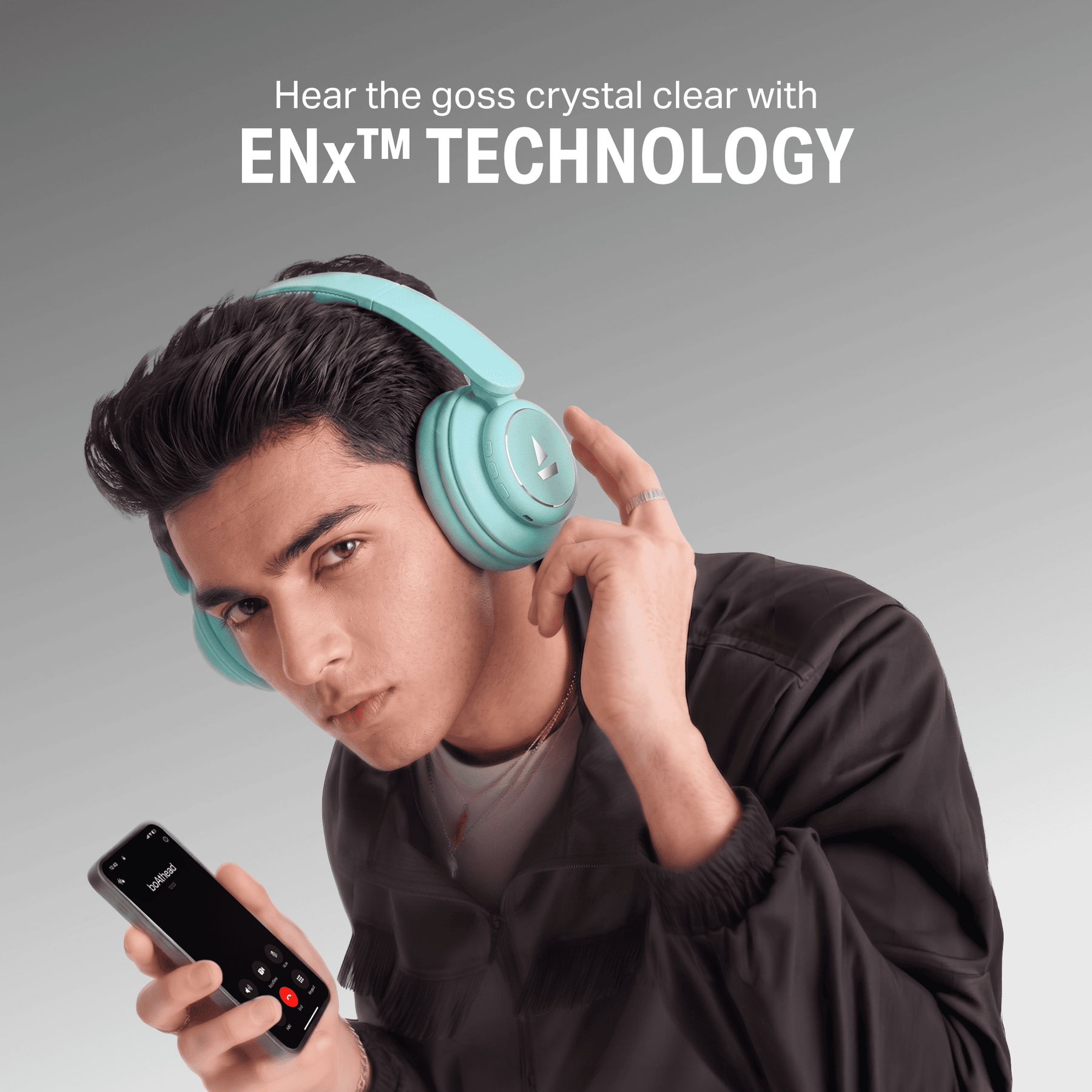 boAt Rockerz Plus 450 ANC | Wireless Headphones with 40dB ANC, 80H Playback & Spatial Audio