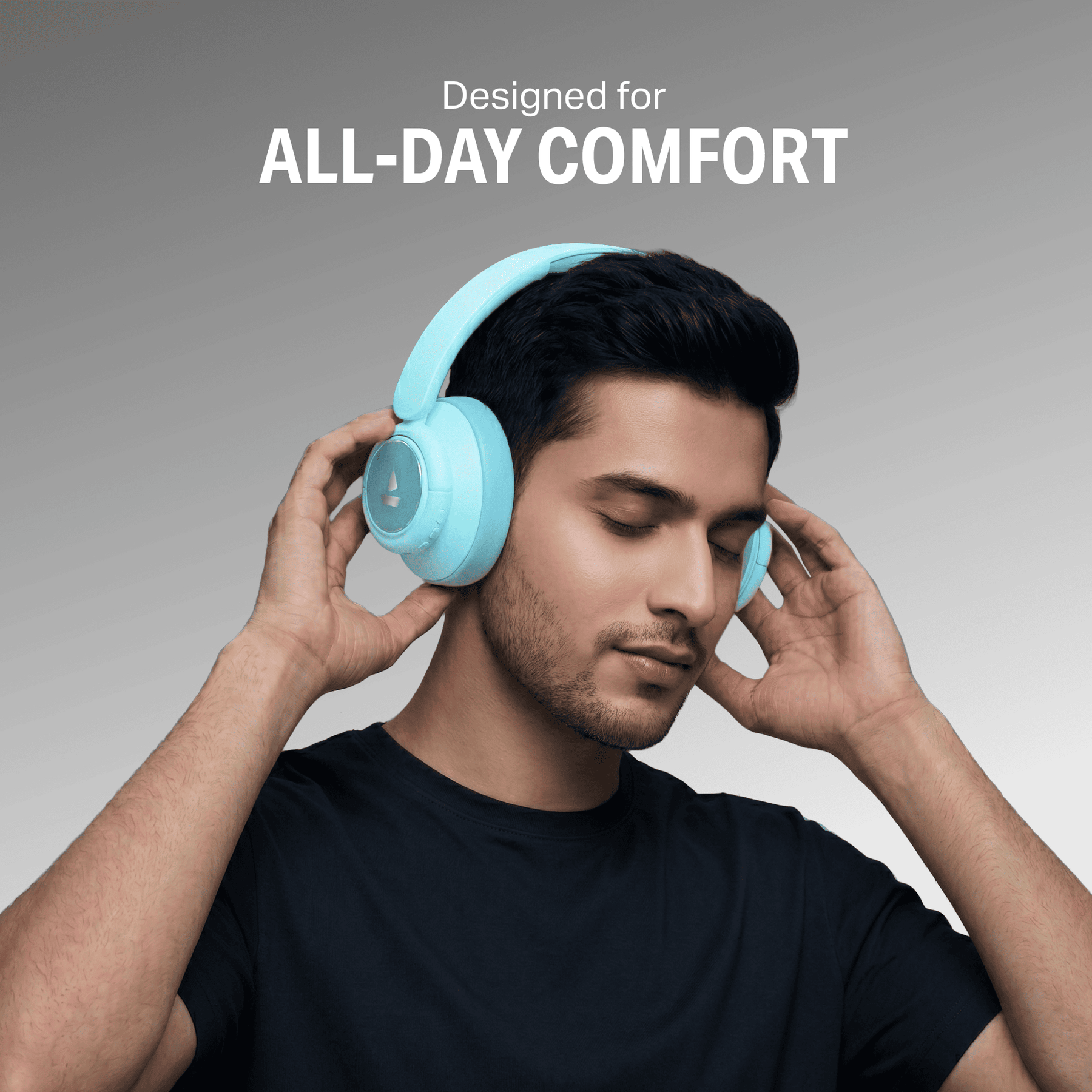 boAt Rockerz Plus 450 ANC | Wireless Headphones with 40dB ANC, 80H Playback & Spatial Audio