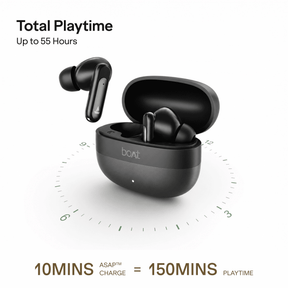 boAt Airdopes Plus 421 ANC | TWS Earbuds with 35dB ANC & 55 Hours Playtime
