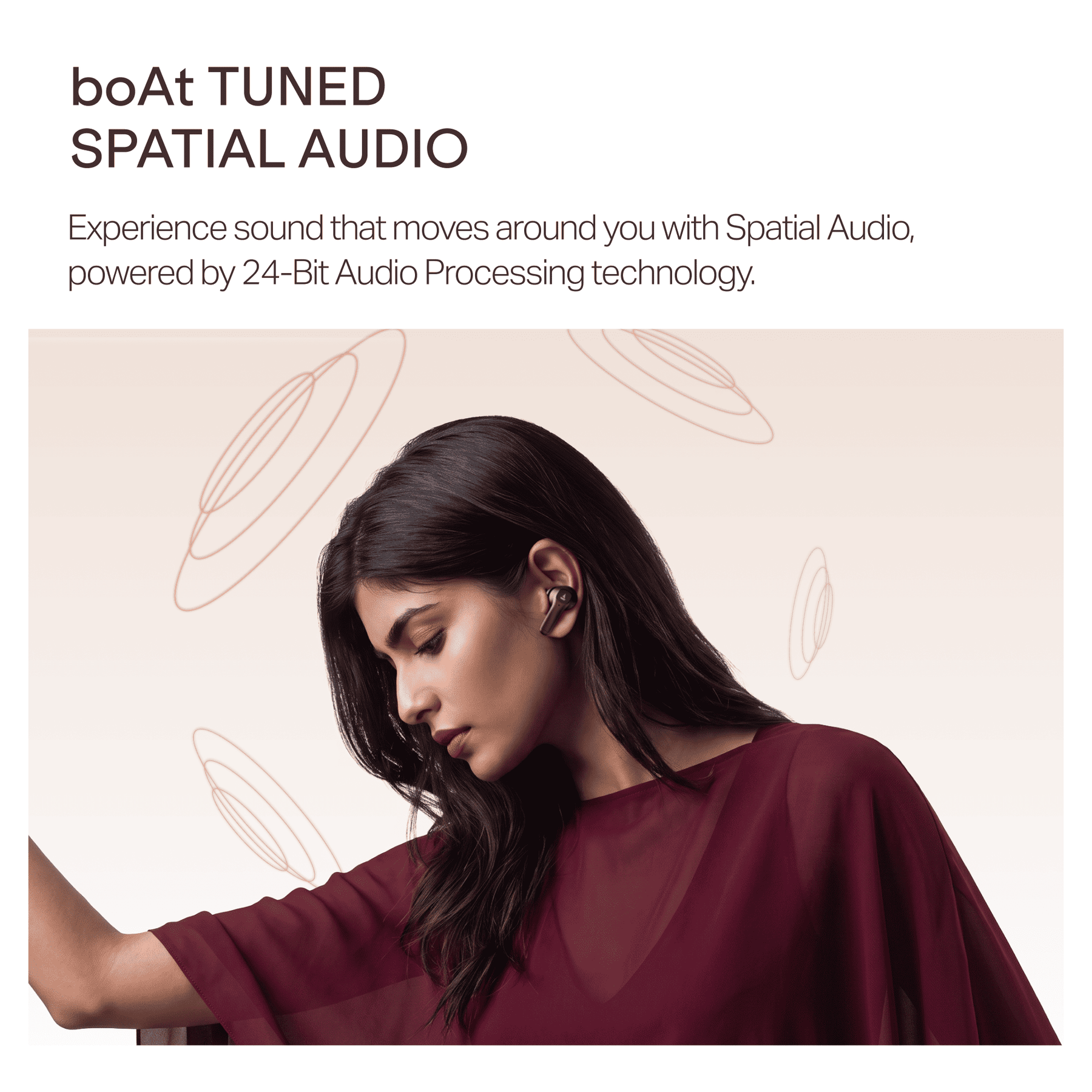 boAt Airdopes Prime Supreme | Earbuds with 60H Playback, Quad Mics & boAt Spatial Audio