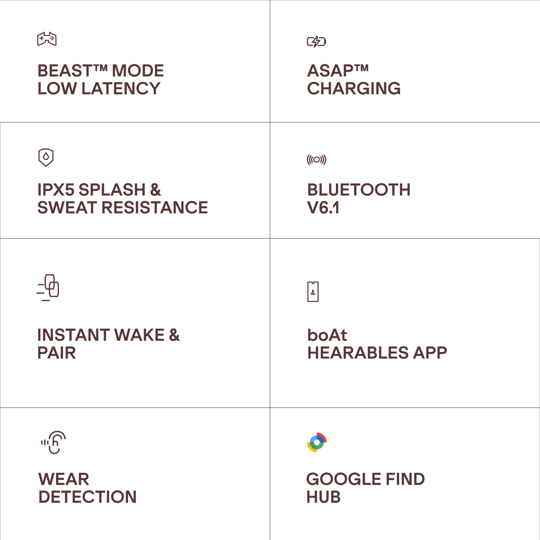 boAt Airdopes Prime Supreme | Earbuds with 60H Playback, Quad Mics & boAt Spatial Audio