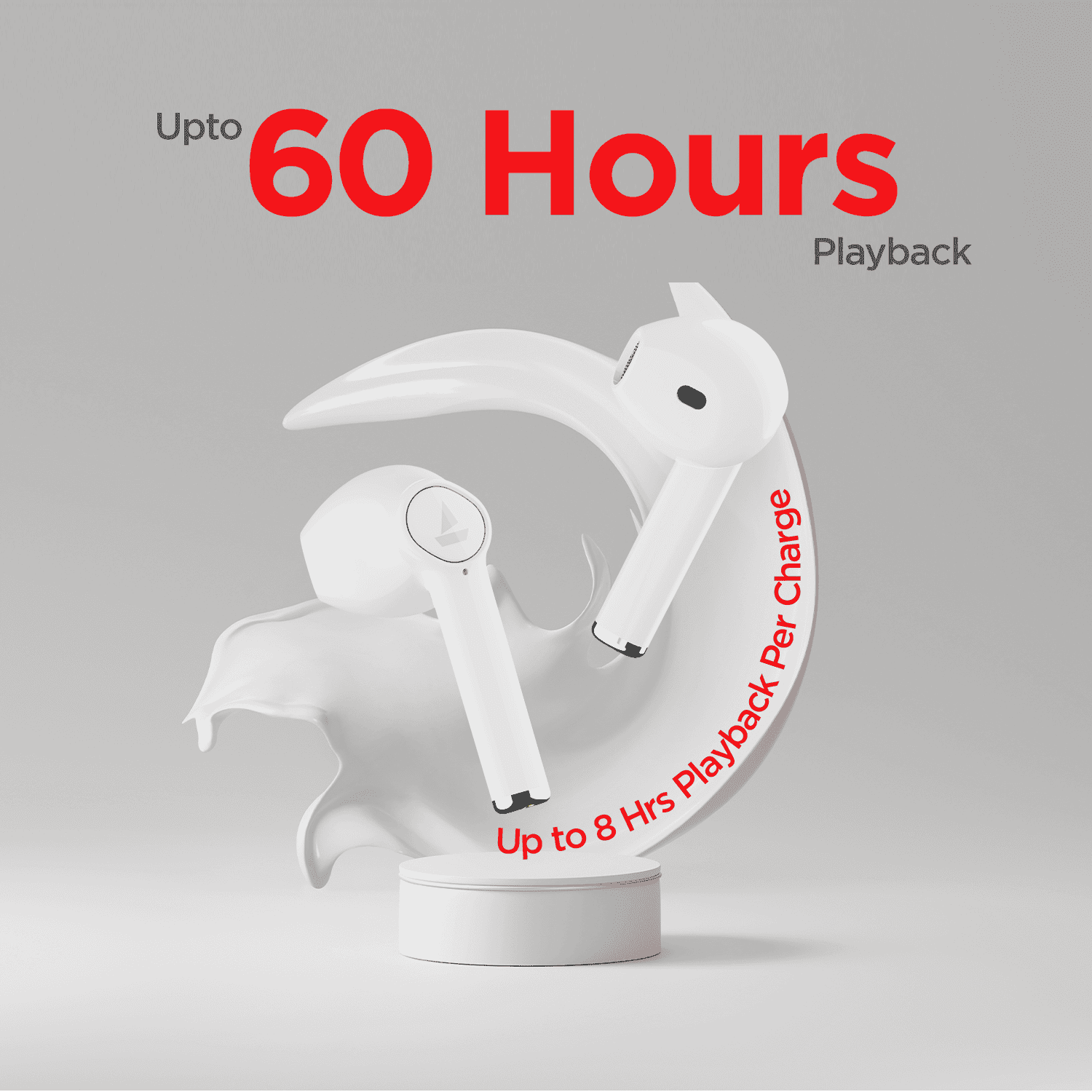 boAt Airdopes 131 | Wireless Earbuds with upto 60 Hours Playback, 13mm Drivers, IWP Technology, 650mAh Charging Case