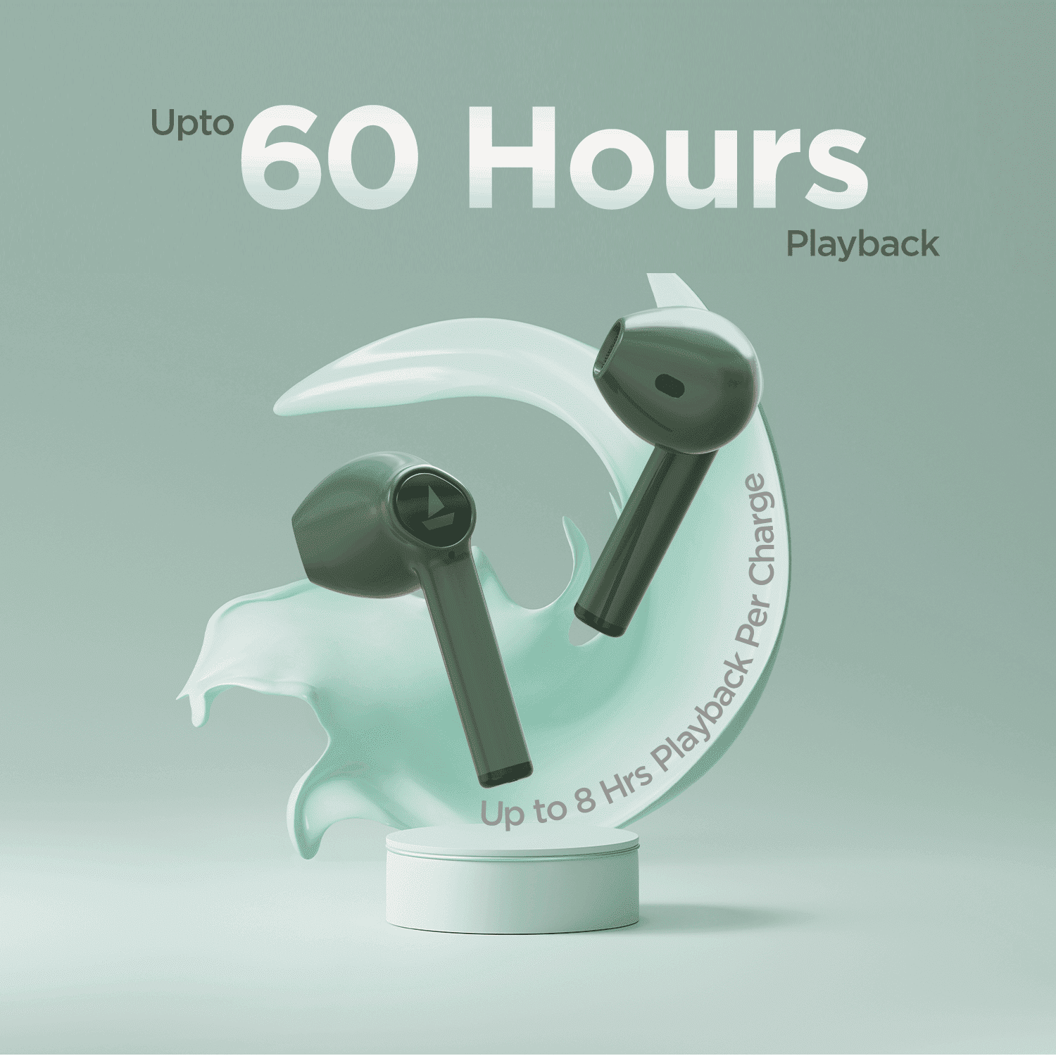 boAt Airdopes 131 | Wireless Earbuds with upto 60 Hours Playback, 13mm Drivers, IWP Technology, 650mAh Charging Case