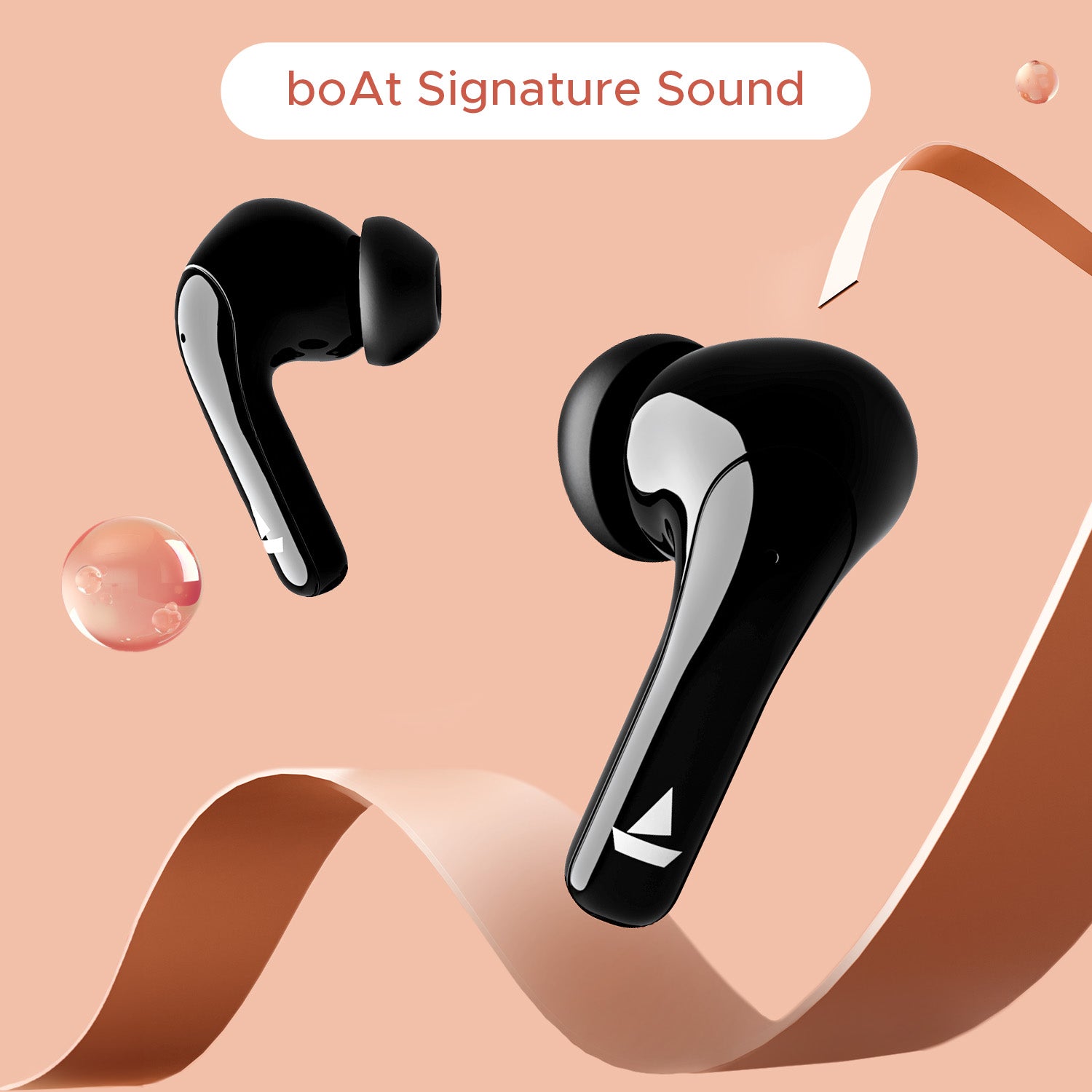 boAt Airdopes 155 | Wireless Earbuds with 40 Hours Playback, ENx™ with Quad Mics, Bluetooth v5.3