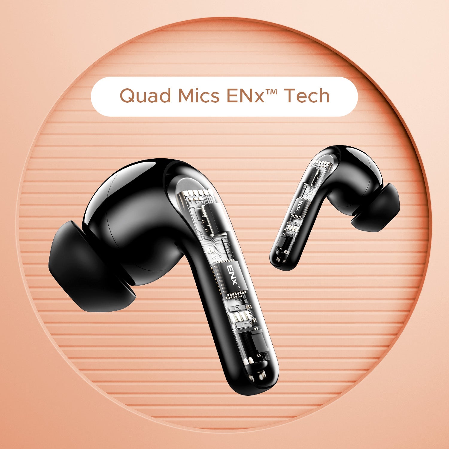 boAt Airdopes 155 | Wireless Earbuds with 40 Hours Playback, ENx™ with Quad Mics, Bluetooth v5.3