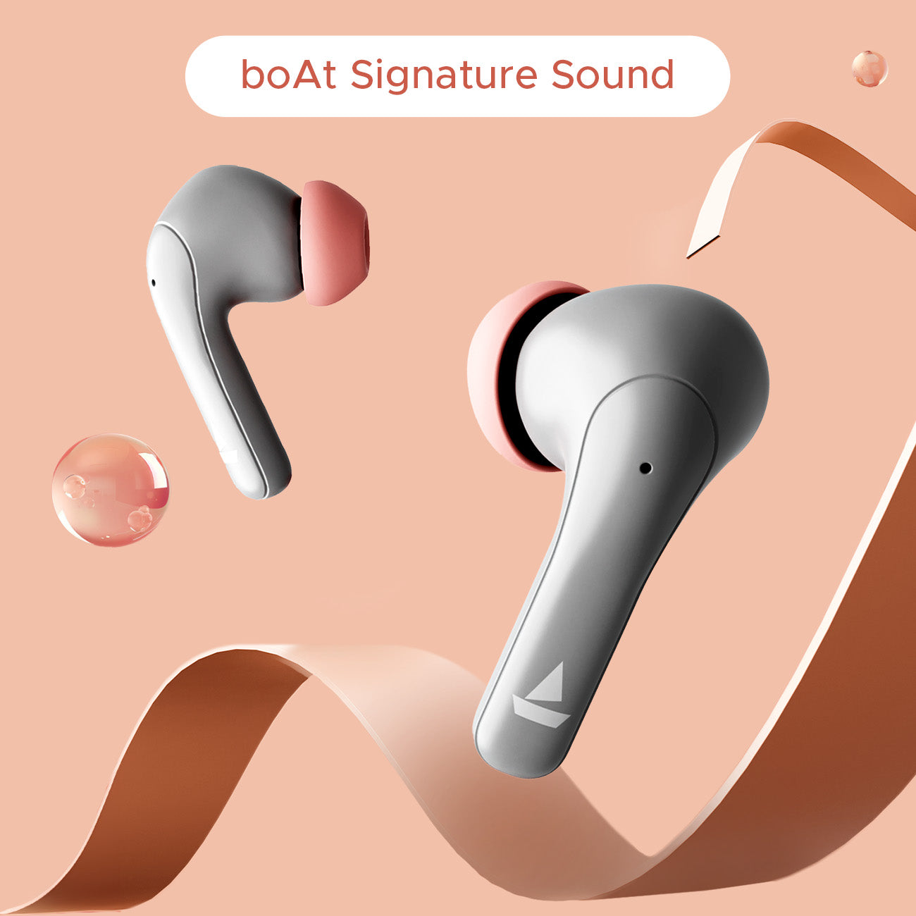 boAt Airdopes 155 | Wireless Earbuds with 40 Hours Playback, ENx™ with Quad Mics, Bluetooth v5.3