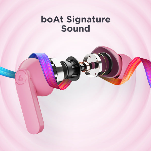 boAt Airdopes 121 PRO | Wireless Earbuds with 10mm Dynamic Drivers, ASAP™️ Charge, ENx™️ Technology, Easy Touch Control