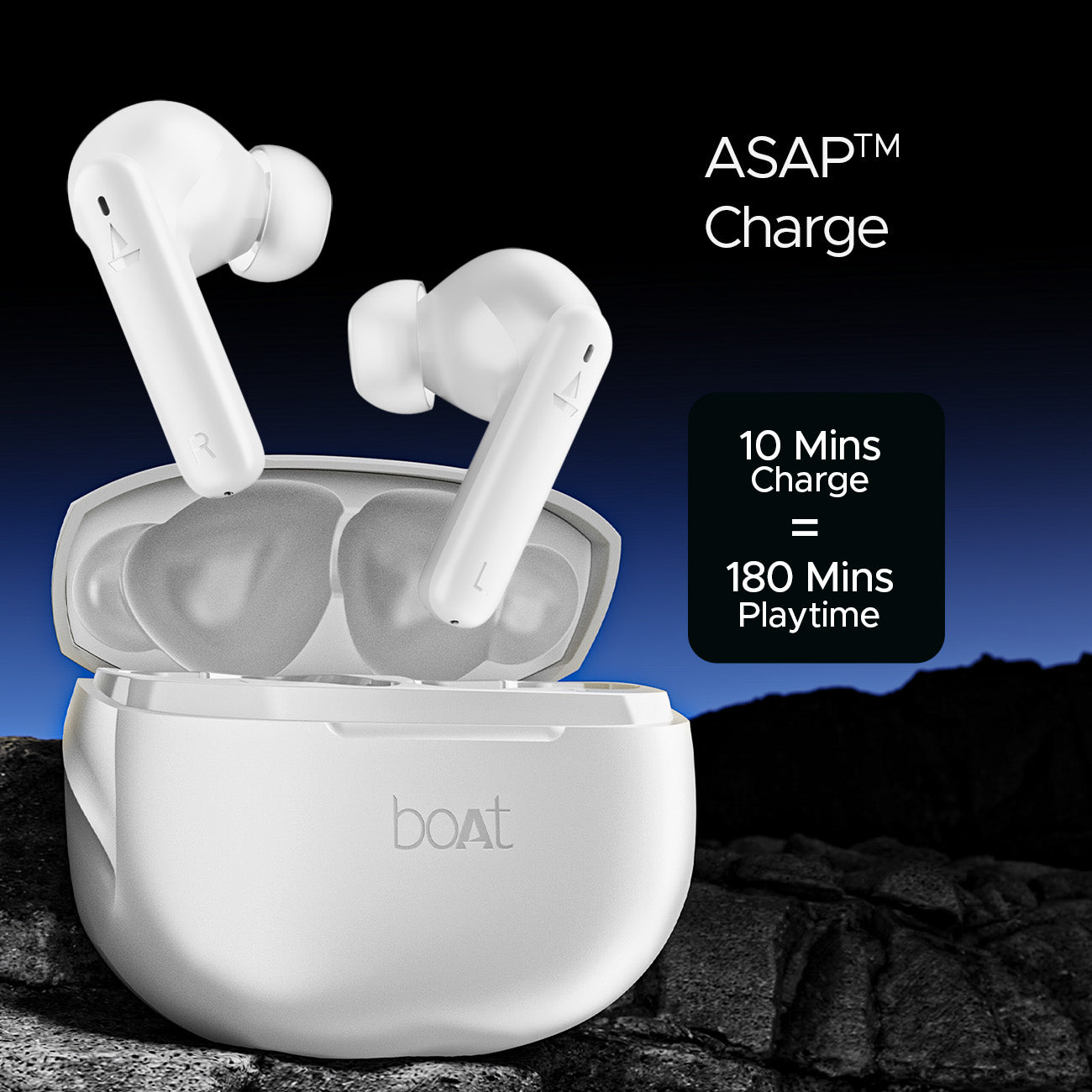 boAt Airdopes 170 | Wireless Bluetooth Earbuds with 13mm Drivers, Upto 50 Hours of battery life, BEAST™ Mode, Quad Mics with ENx™ Technology