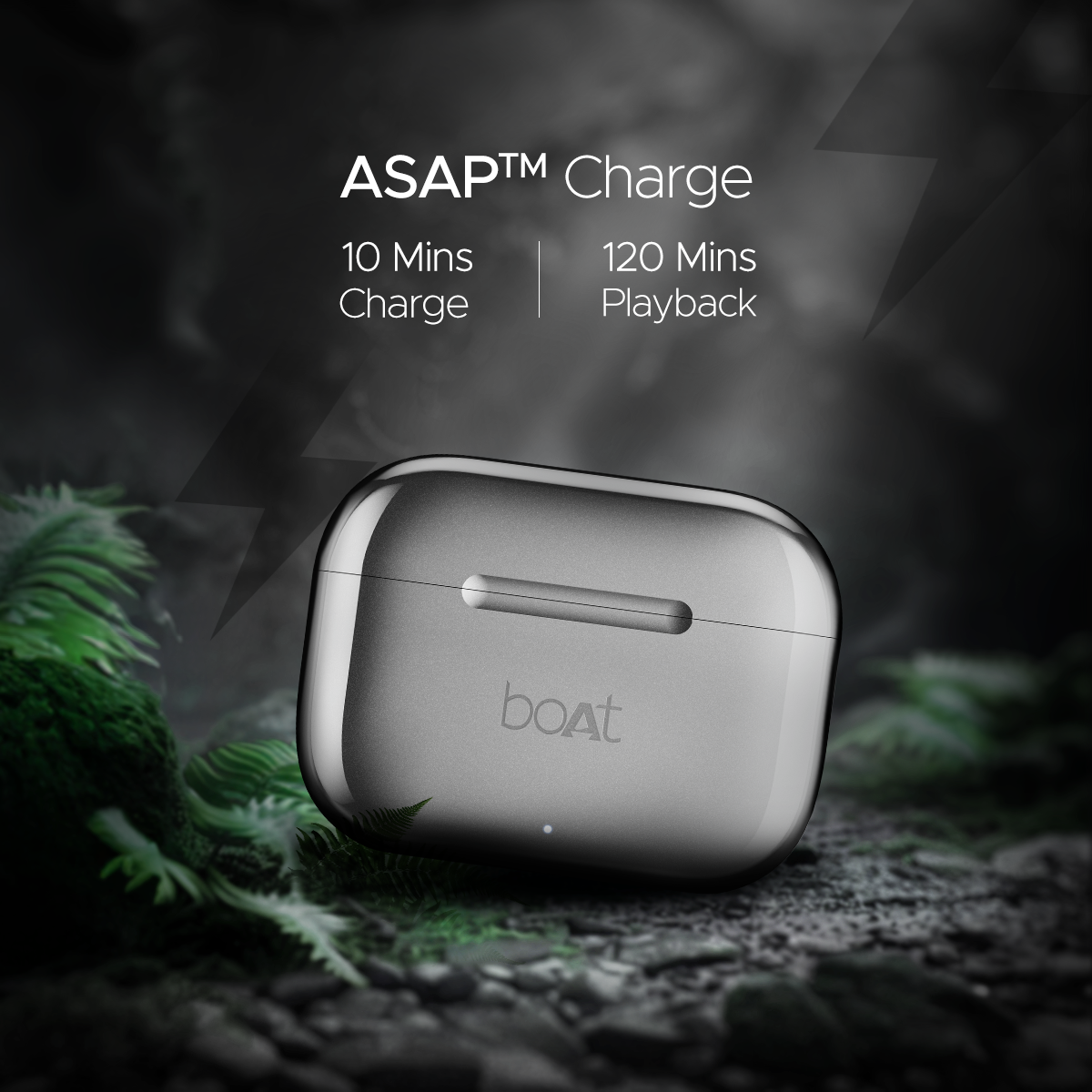 boAt Airdopes 161 (Metallic) | Wireless Earbuds with Massive Playback of upto 50 Hours, IPX4 Water & Sweat Resistance, IWP Technology, Type C Interface