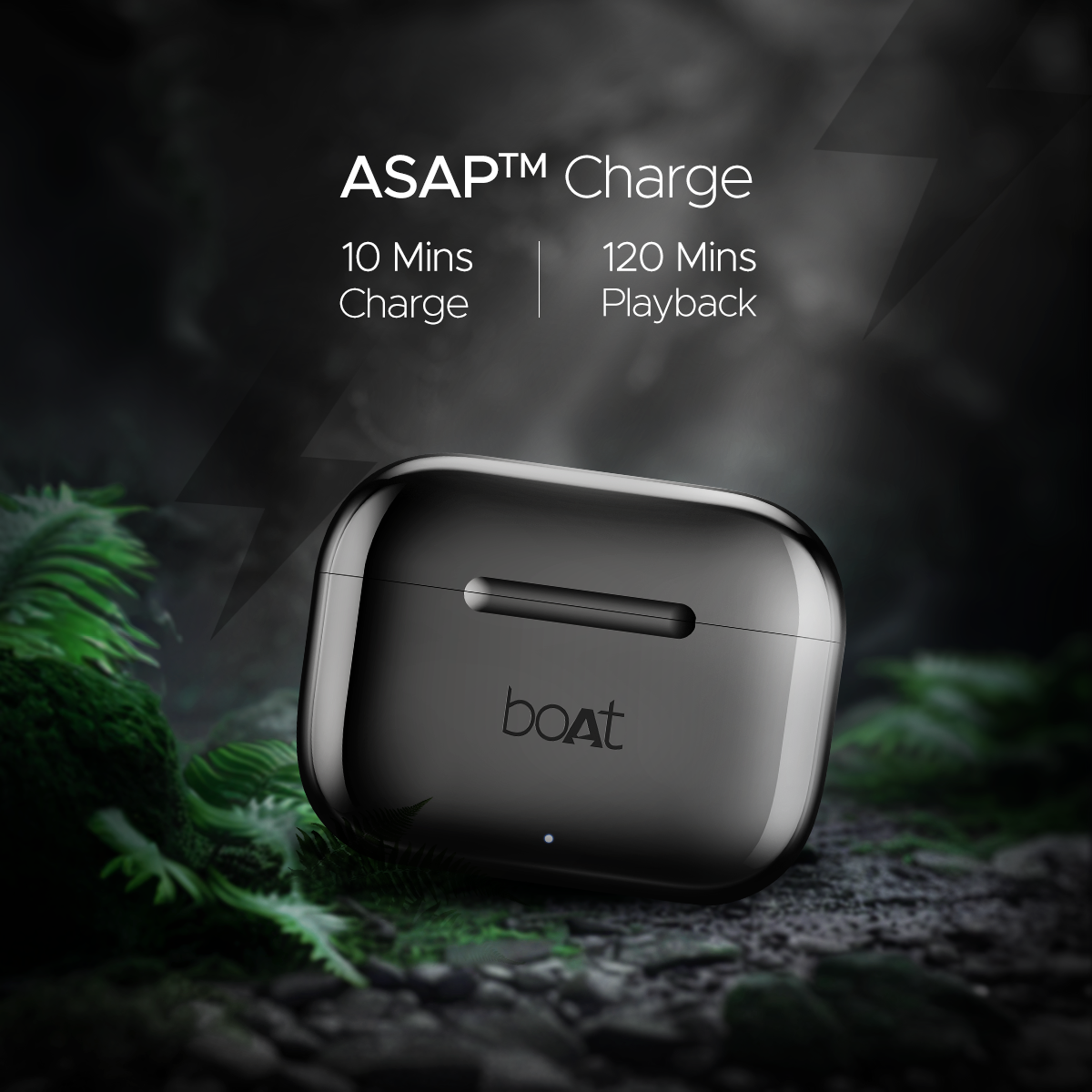 boAt Airdopes 161 (Metallic) Wireless Earbuds with Massive Playback of upto 50 Hours, IPX4 Water Sweat Resistance, IWP Technology, Type C