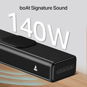 boAt Aavante 2.2 1400 | 140W 2.2 Channel Soundbar with Built-in Subwoofer & Multi-Connectivity