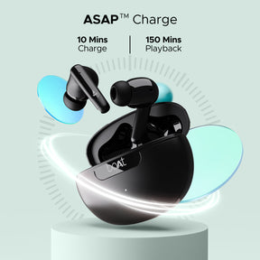 boAt Airdopes 161 ANC | Wireless Earbuds with Active Noise Cancellation up to 32dB, ENx™ Technology, ASAP™ Charge
