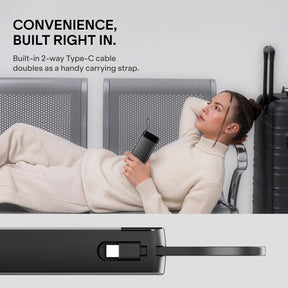boAt Apex PB445 | 20000mAh Powerbank with 45W Turbo Fast Charging, Type-C Cable & 12-Layer Protection