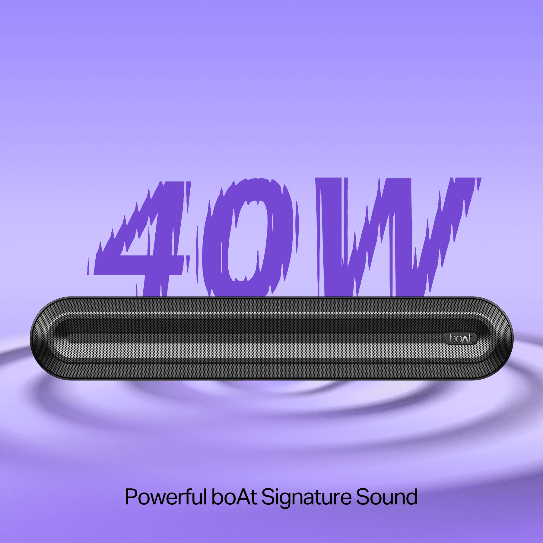 boAt Aavante 2.1 300 | Soundbar with 40W RMS, Wired Subwoofer & Multi-Connectivity