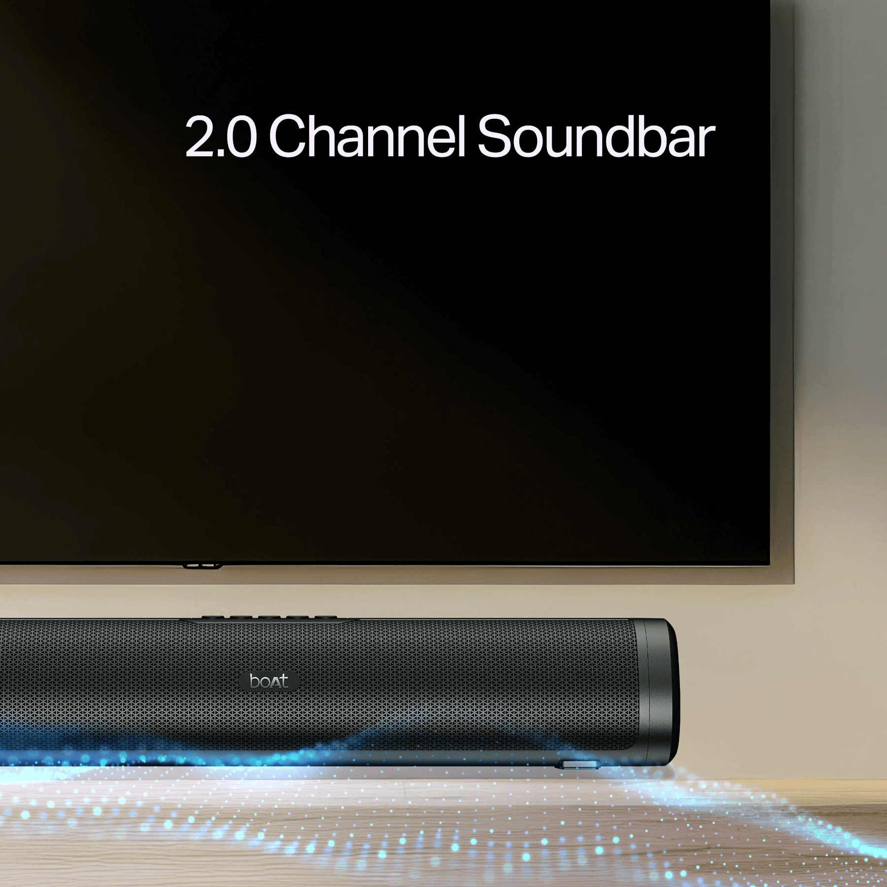 boAt Aavante Groove Plus Portable Bluetooth Soundbar with 16W RMS Output, RGB LEDs, and TWS Mode (Premium Black) sound bar price comparison image - view 2