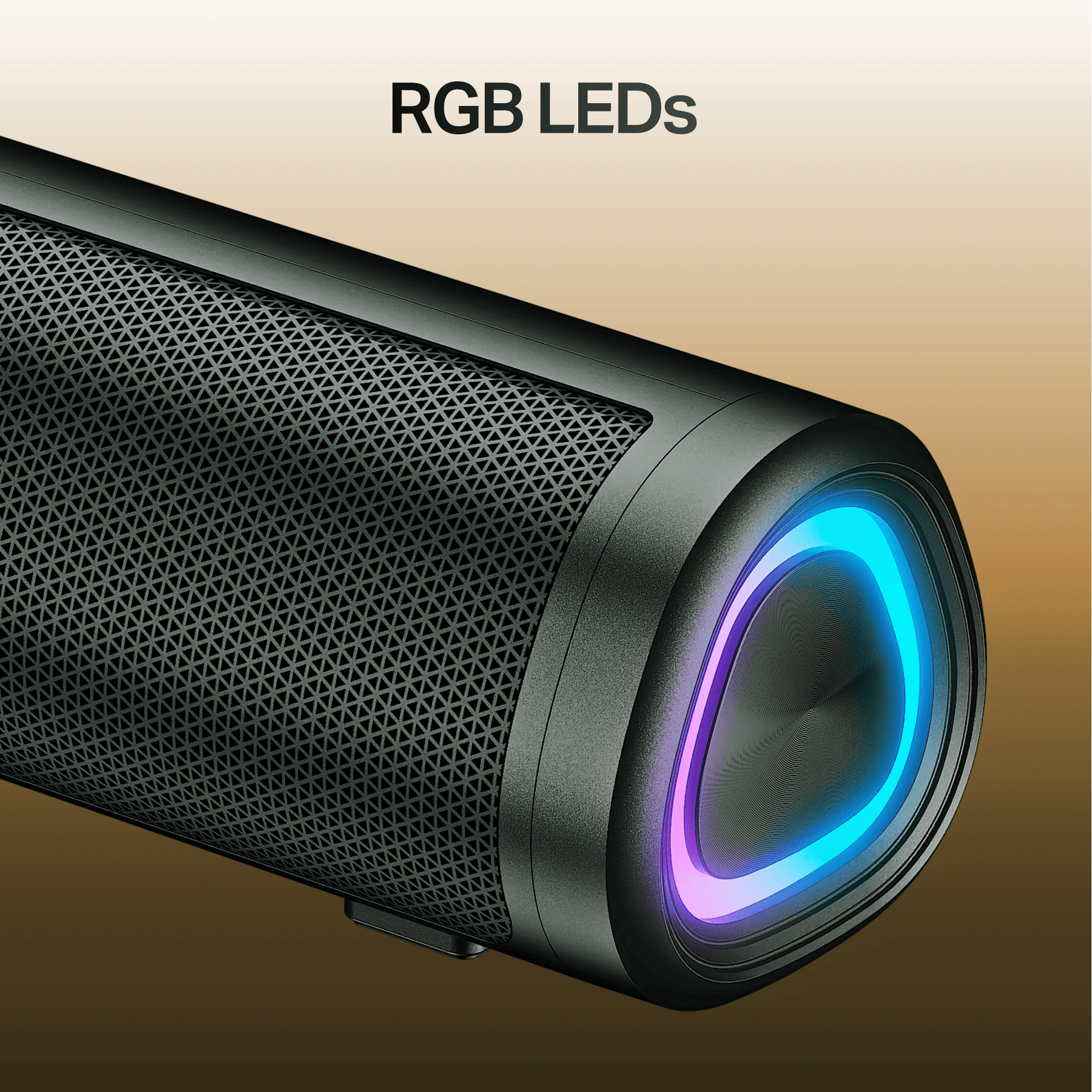 boAt Aavante Groove Plus Portable Bluetooth Soundbar with 16W RMS Output, RGB LEDs, and TWS Mode (Premium Black) sound bar price comparison image - view 3
