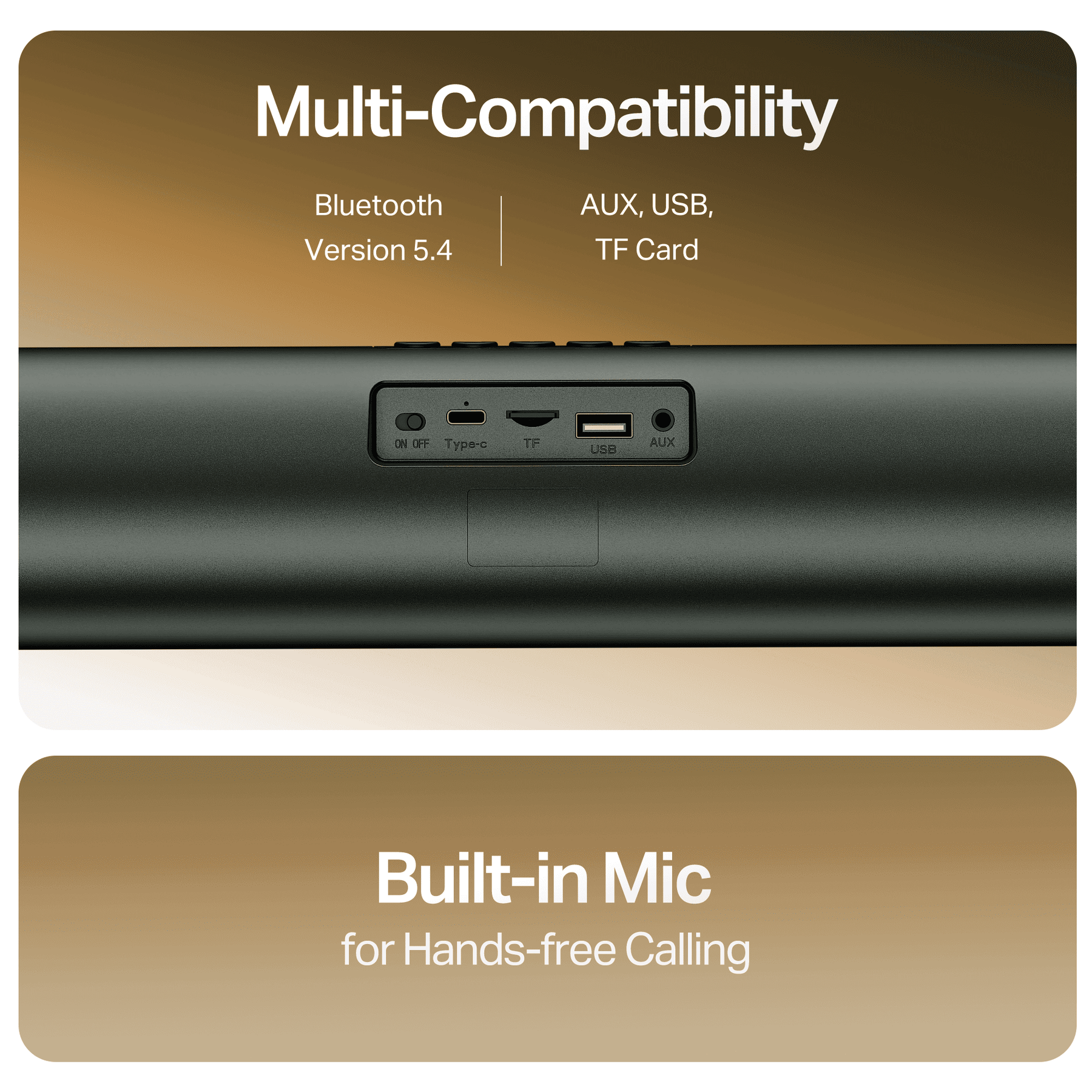 boAt Aavante Groove Plus | Portable Soundbar with RGB LEDs, TWS Mode & Multi-Connectivity