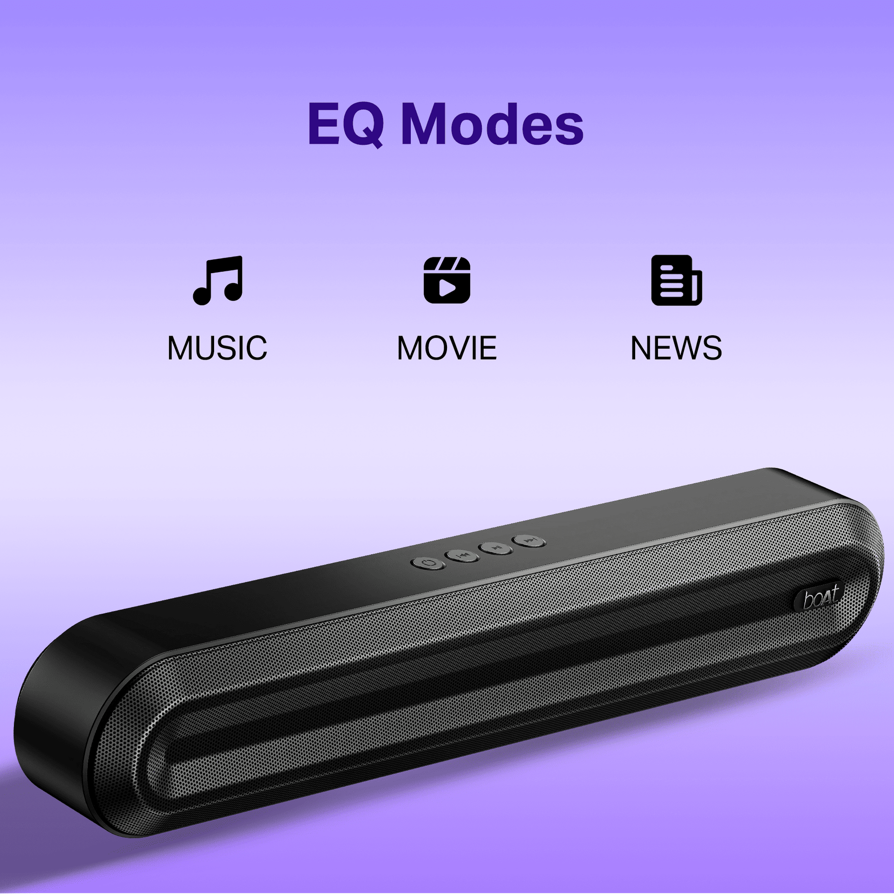 boAt Aavante 2.1 300 | Soundbar with 40W RMS, Wired Subwoofer & Multi-Connectivity