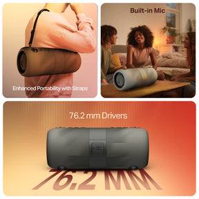 boAt Stone 1200 Pro | Bluetooth Speaker with 60W Sound, 7.5H Playback & TWS Mode