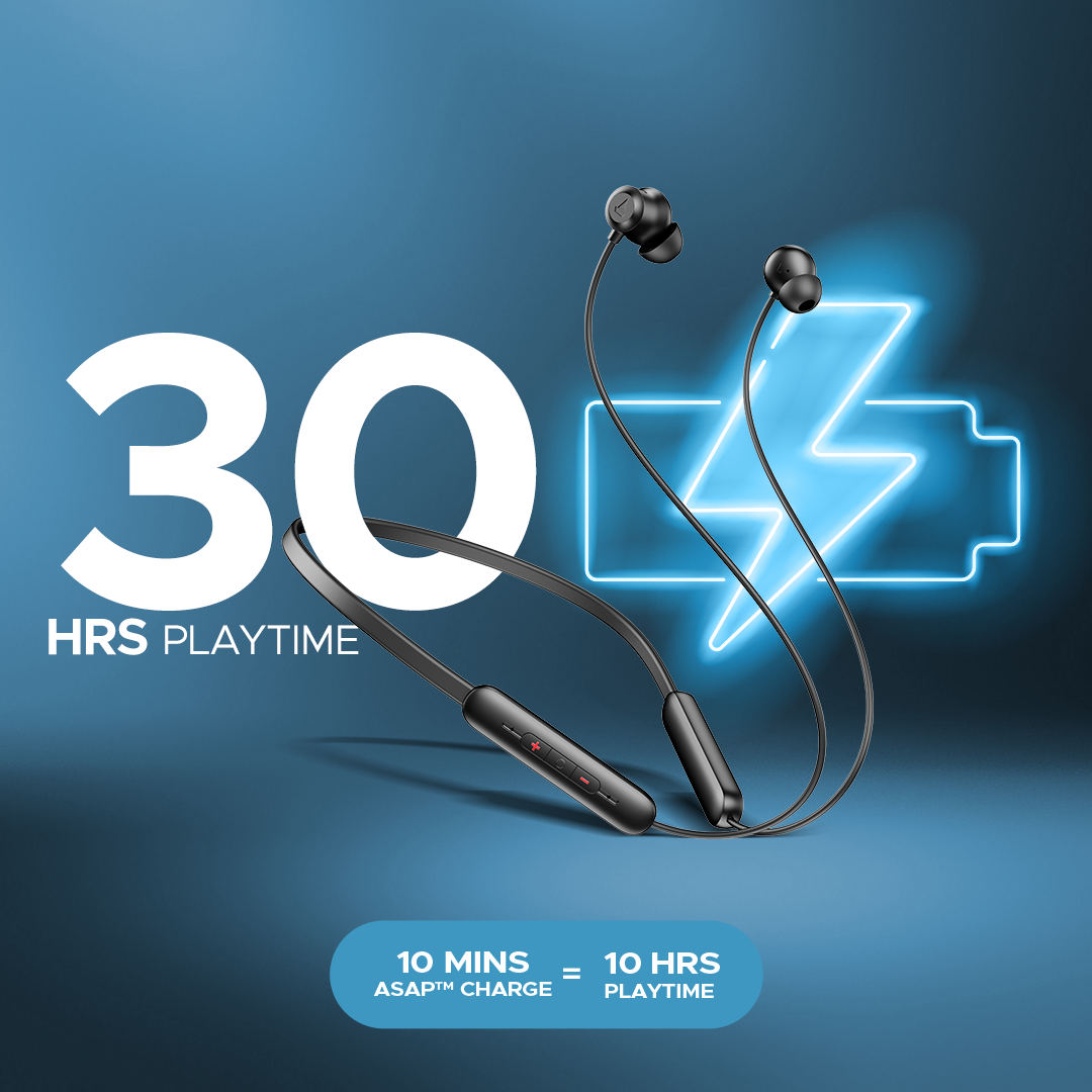 boAt Rockerz Summit | Wireless Earphone with 30H Playback, ASAP™ Charge, Dual Pairing, ENx™ Technology, BEAST™ Mode