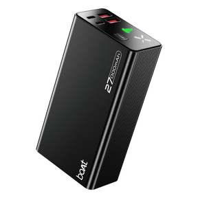 Energyshroom PB600 | Powerbank with 22.5W Fast Charging, 27000mAh, 12-Layer Protection, 4 Output Ports