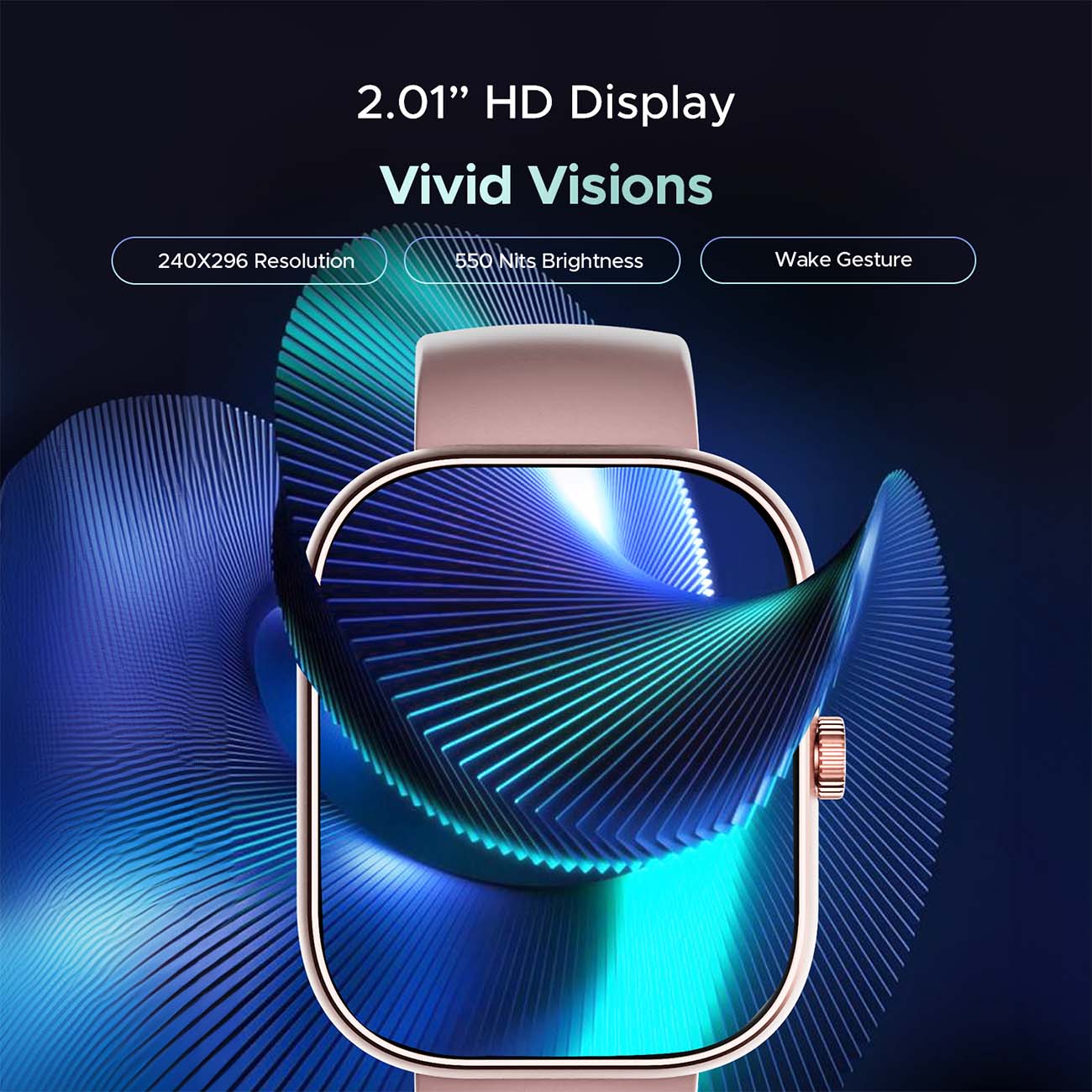 boAt Wave Sigma 3 | Smartwatch with 2.01' Display, BT Calling, 700+ Active Modes, Emergency SOS, Live Sports Updates